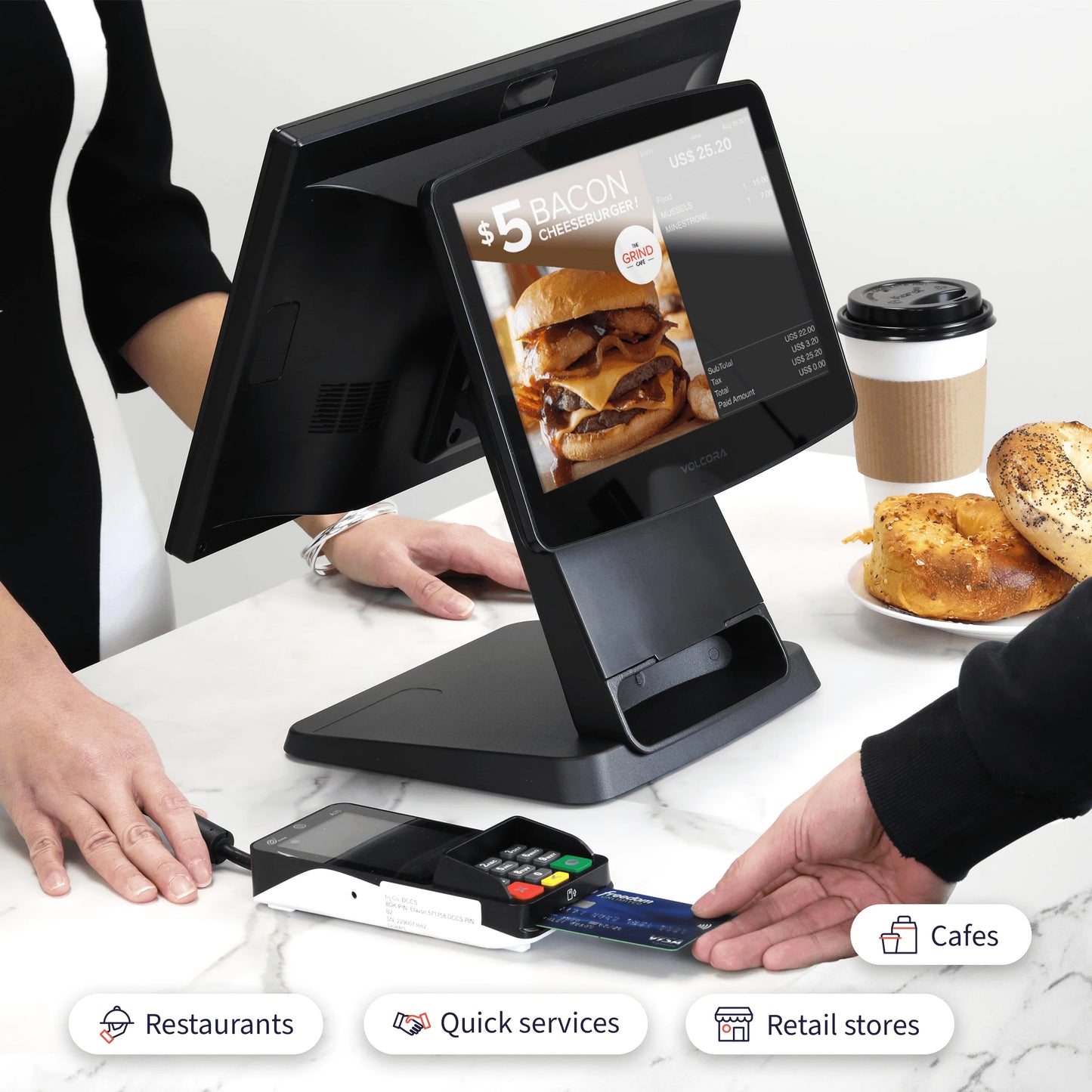 Volcora Standard 15.6" Windows 11 POS TERMINAL