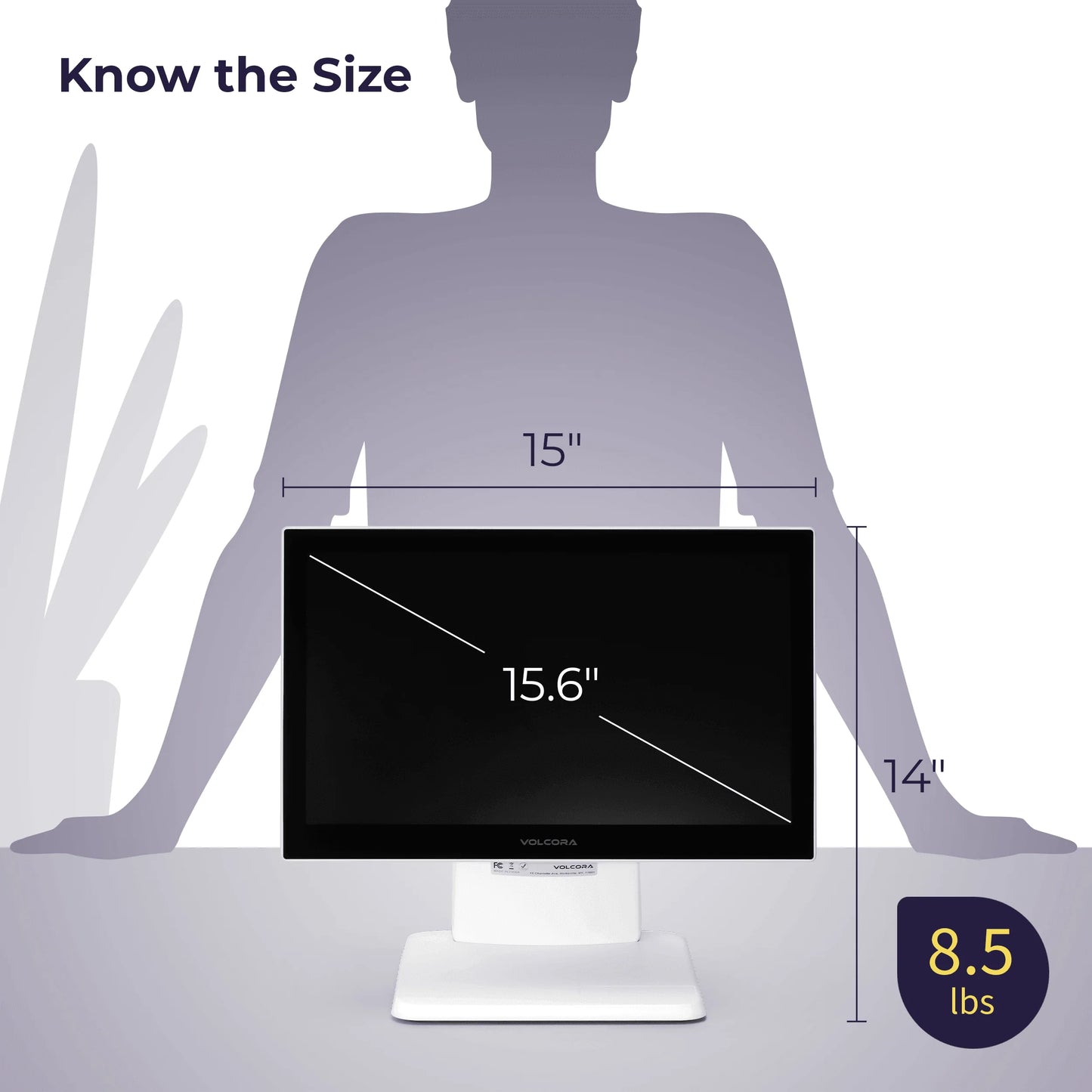 Volcora Standard 15.6" Windows 11 POS TERMINAL
