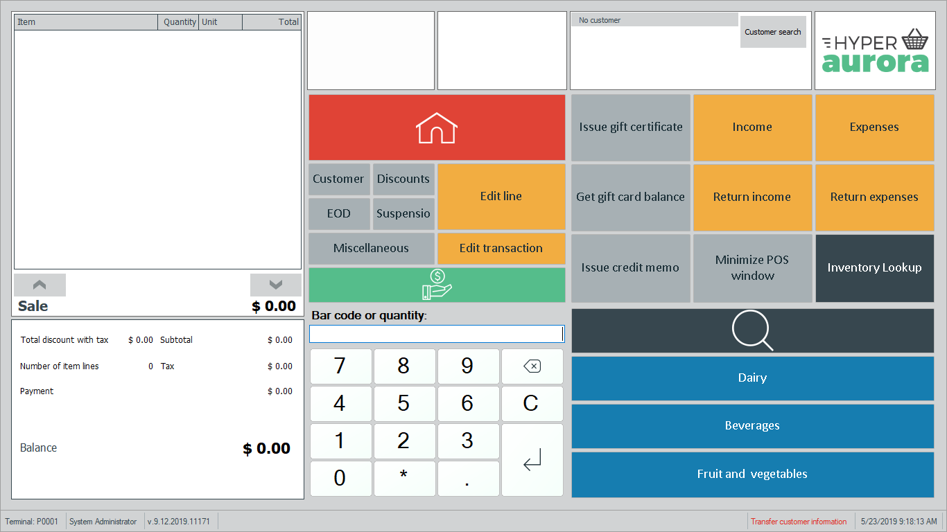 LS One POS with enhancement plan